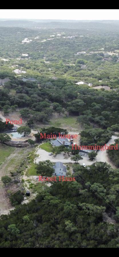Вілла Hummingbird Haus - Hill Country Views On 20 Acres With Firepit Spring Branch Екстер'єр фото